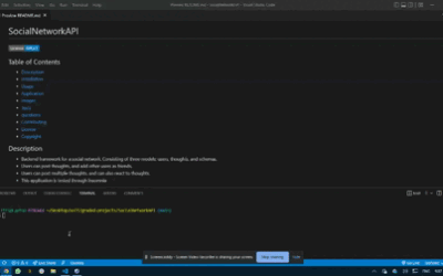 Social Network API