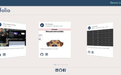 Portfolio in React