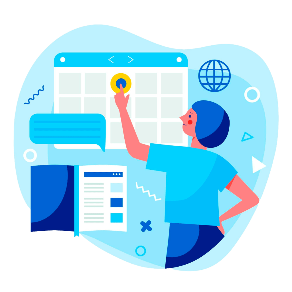 Collage of happy small business owners smiling